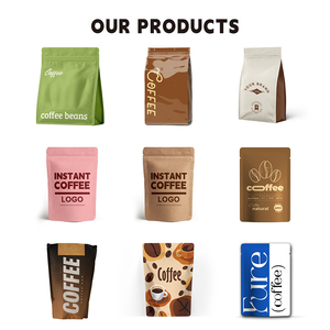 Tùy chỉnh in túi cà phê đứng lên-Bao bì cà phê cấp thực phẩm - Product Image 3