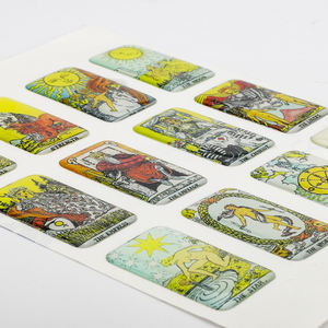 Pegatinas de Gel 3D personalizadas a prueba de agua, pegatinas de cúpula de resina epoxi de cristal suave con logotipo de marca redondo elevado transparente para coche - Product Image 3