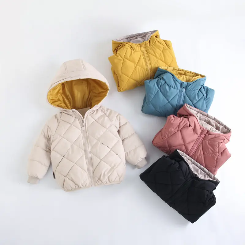 2023 baby girl winter coats and jackets Cotton Clothes Boys Girls Cotton plush baby warm cotton jackets