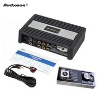 Procesador de Audio para Auto Profesional de 6 Canales DSP, Amplificador de 4 Canales con Reproductor Clase AB 4x50W, Amplificador para Auto con Ecualizador de 31 Bandas AKM Japonés