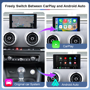 Không dây Carplay Android giao diện tự động cho Audi A3 B9 A4 A5 q2l q2l Q7 MIB với AirPlay gương liên kết chức năng đảo ngược máy ảnh - Product Image 2