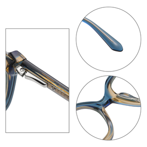 Wholesale Luxury Stylish Rectangle Thickness Acetate CE Certified Unisex Optical Spectacle Frames for <strong>Reading</strong> <strong>Glasses</strong> <strong>4</strong> Colors - Product Image 4