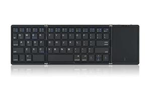 <span class=keywords><strong>Tastiera</strong></span> Wireless BT Pieghevole in Tre Parti Ricaricabile OEM ODM con Touchpad per Tablet e Smartphone Windows, Android, iOS - Product Image 2