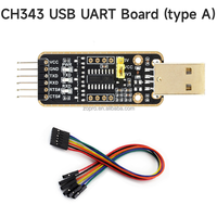 CH343G Module USB vers UART TTL Multi Interface Micro Mini Type-A Type-C Convertisseur Série pour Raspberry Pi