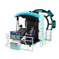 Simulador de Parapente VR para Dos Jugadores, Precio de Fábrica, 9D para Interiores, para Parques de Diversiones Comerciales con 20 Juegos