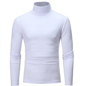 Mens Thermal Turtleneck Long Sleeve T Shirt Slim Fit Base <b>Layer</b> Pullover High Collar Knitted <b>Top</b> for Autumn Winter - Product Image 5
