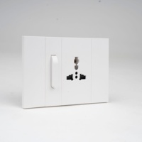 Interruptor de Pared Tipo 118 con Aspecto de Piedra de Lujo, Muestra Disponible, KLASS Resort Hotel Engineering Construction Bulk
