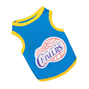 Ropa para perros Chaleco deportivo fino <span class=keywords><strong>de</strong></span> verano para mascotas para gatos pequeños y medianos y ropa <span class=keywords><strong>de</strong></span> baloncesto para perros Camisa transpirable Chaleco para mascotas Ropa - Product Image 3