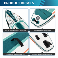 Planche de paddle surf OEM personnalisée avec structure gonflable légère en Drop Stitch pour la location et l'utilisation commerciale
