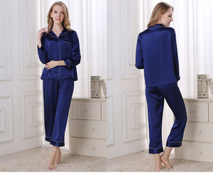 2020 nuovo Taihu Snow puro raso di seta OEKO-Tex100 notte di lusso cresciuto, vestito da notte Sexy - Product Image 4