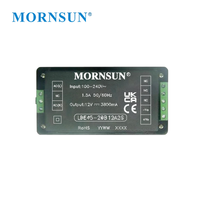 Modul Konverter AC DC MORNSUN 45W LDE45-20Bxx, Catu Daya Pemasangan di Papan, Input Universal 85-264VAC, Modul Daya Kompak