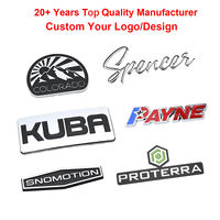 Créez votre propre emblème de voiture personnalisé en plastique ABS chromé, logo 3D, badge de voiture, autocollant en lettres chromées, emblèmes de voiture, badges en gros