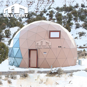 Glamping geodetic vetro cupola tenda per campeggio Hotel quattro stagione di utilizzo negli Stati Uniti d'America - Product Image 4