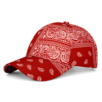 Chapeau de soleil d'été pour femmes, casquette de baseball brodée à la main imprimée de fleurs Paisley, popeline Oxford, motifs Argyle, vente en gros