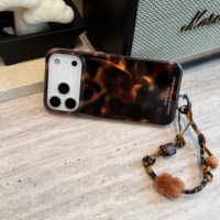 Nouvelle coque de téléphone IMD effet écaille de tortue et ondulations d'eau pour iPhone 18 Pro Max 16 15, double couche antichoc et protectrice