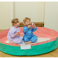 Tapis pliables pour piscine, zone d'entraînement sensoriel tactile en PE, conteneur de fouille portable, tapis d'utilisation intérieure et extérieure