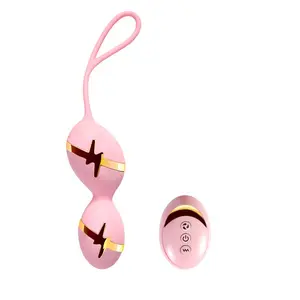 Wholesale Wireless Remote Control Inner Moving Liquid Silicone Vaginal Yoga Ball sex toy for women