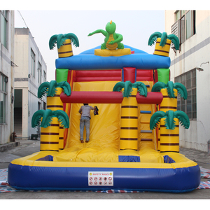 Vente chaude Fun Backyard Party Rent Use Home Professional Air Filled Outdoor Toboggans gonflables - Product Image 2