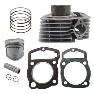 Kits de cylindre de moto Pièces de moteur Bloc-cylindres pour kits de piston de moto Bloc-cylindres à broches et anneaux pour CG125 CG150