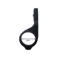 RIDERACE dudukan stang sepeda komputer, dudukan stang sepeda jalanan tahan lama Odometer Stopwatch GPS rak berdiri untuk Garmin Bryton Wahoo