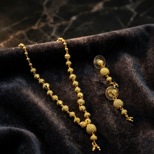 Wholesale Fashion 14K 18K 24K Micro Gold Plated <b>Beads</b> <b>Necklaces</b>, Forming <b>Necklaces</b> Set, Brass Micro Gold Filled <b>Beads</b> <b>Necklaces</b>. - Product Image 2