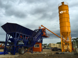 JS Twin Shaft Hormigonera Planta dosificadora de hormigón 100T Silo de cemento Estación mezcladora de hormigón - Product Image 6