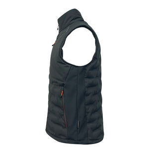 <strong>Men's</strong> <strong>Vest</strong> Hot Sale Black Woven Padded Bodywarmer - Product Image 3