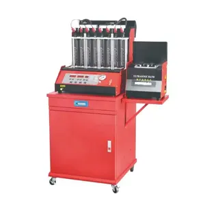 8 Cylinders Test Machine Gasoline Fuel Injector Test Bench With Ultrasonic Cleaner Tester FIT-101T