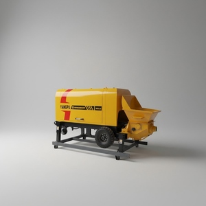 آلة بناء مضخة خرسانة تعمل بالديزل مقطورة مضخة خرسانة - Product Image 6