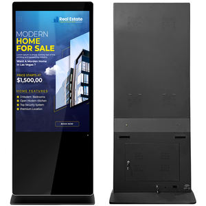 Pantalla Publicitaria Moderna y Delgada, Todo en Uno, con Pantalla Táctil para Bancos e Instituciones Financieras Modernas - Product Image 3