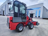 Mini Caricatore a Ruote Facile da Usare per Agricoltura, Allevamenti, Giardini, 4x4, per Paesaggistica e Tutti i Terreni