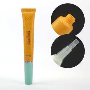 Wholesale Custom Empty Cosmetic Packaging Eye Cream Lotion Squeeze Tube Screw Nozzle Laminated Applicator <b>Massage</b> Tubes Custom - Product Image 2