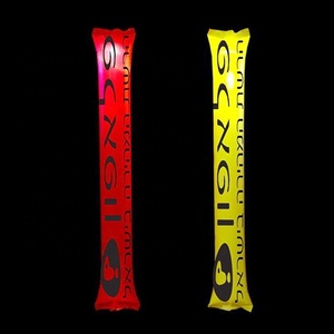Custom Logo Printed Concert Cheering Props LED Inflatable <strong>Glow</strong> <strong>Sticks</strong> - Product Image 4