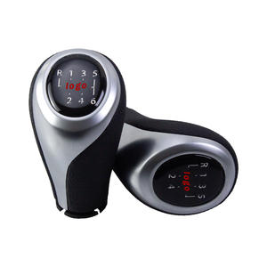 Pommeau de levier de vitesse manuel pour BMW F30 5 vitesses, design ergonomique en cuir - Product Image 5