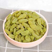 HUARAN Vente en gros d'usine de fruits sucrés à bas prix raisins secs verts séchés naturels purs