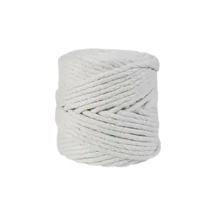 Corda intrecciata quadrata in fibra ceramica resistente al fuoco di alta qualità per sigillatura e riempimento