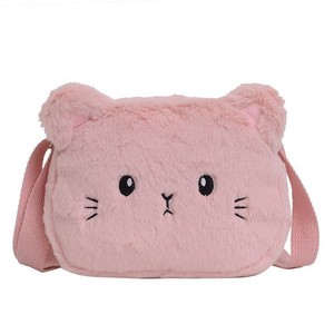 Bonito Soft Plush <span class=keywords><strong>Mini</strong></span> Shoulder <span class=keywords><strong>Bag</strong></span> Cartoon <span class=keywords><strong>Baby</strong></span> Girls Messenger Pequenos Sacos De Moda De Inverno Bolsas - Product Image 2