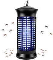 Sûr Intérieur Écologique IP33 Lumière Fluorescente Moustique Bug Zapper Ménage Électrique Plug-In pour le Sommeil Attire Tue Les Mouches
