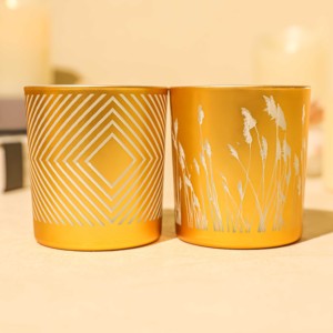 <span class=keywords><strong>Lot</strong></span> en gros de bougeoirs en <span class=keywords><strong>verre</strong></span> électroplaqués vides pour la fabrication de <span class=keywords><strong>bougies</strong></span> - Product Image 3
