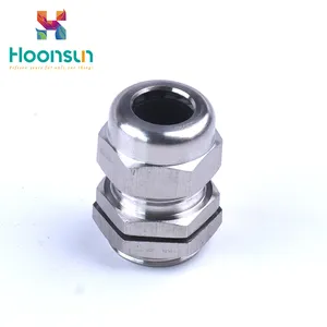 Brass cable gland size price list ss cable glands brass metal ip68 waterproof m10 m12 m20 m22 stainless steel cable gland
