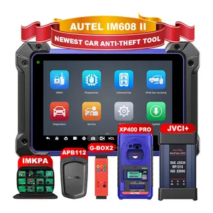 Autel IM608II IM600 Pro II Analyzer 2024 Auto Car Diagnostic Locksmith Tools Master Autopropad Key Programmer Vehicle Clone Code