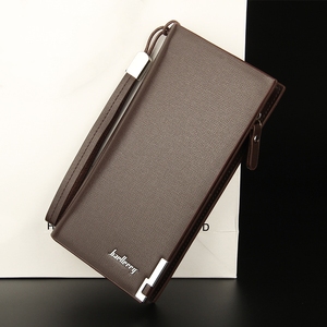 Portafoglio Baellerry all'ingrosso di alta qualità in morbida pelle PU tasche per telefono portamonete <span class=keywords><strong>da</strong></span> <span class=keywords><strong>uomo</strong></span> con cerniera portafoglio lungo <span class=keywords><strong>Clutch</strong></span> per gli uomini - Product Image 1