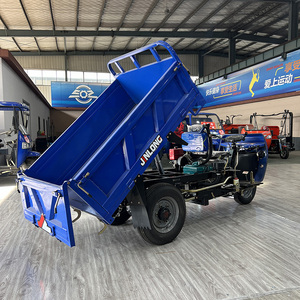 Kargo tiga roda terbuka sepeda motor Diesel minyak bermotor penumpang memuat kendaraan industri truk transportasi 3000kg - Product Image 4