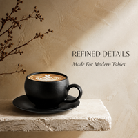 Mug à café en céramique d'inspiration nordique pour la commercialisation en caféterie, équipement de café pour les acheteurs en gros mondiaux, vente en gros