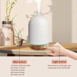 Hương thơm Thanh Lịch Tinh dầu khuếch tán gốm điện siêu âm hương liệu khuếch tán Máy phun sương đặc biệt vật liệu gốm - Product Image 4