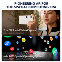 Lunettes intelligentes AR Xreal One Pro 2026 avec système de positionnement spatial 3DoF natif, jeu 6DoF, productivité, écran géant portable Beam Pro