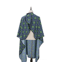 Cape de Salon imperméable à la mode, tablier de barbier, Capes de coiffeur en Polyester avec feuilles