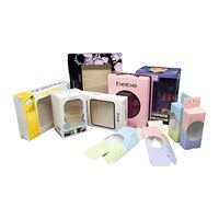 Boîte en carton pour gamme de soins personnels avec configuration tiroir coulissant, impression offset haute brillance