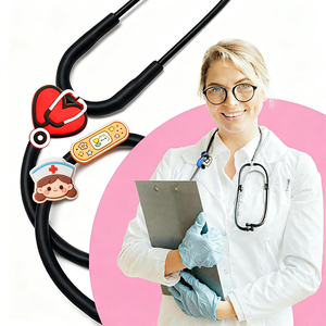 Dijes Personalizados de PVC para Estetoscopio, de Goma Suave, con Diseños de Enfermeras y Doctores, Decoraciones para el Cuidado de la Salud, Artículos Promocionales, MOQ Bajo, Respuesta Rápida - Product Image 5