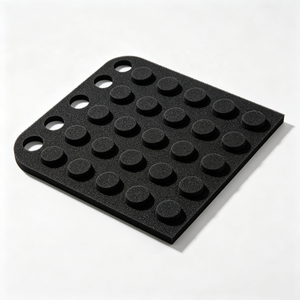 Emballage de luxe personnalisé biodégradable en mousse rigide, insert en mousse découpé sur mesure, boîte à outils antichoc, durable, recyclable - Product Image 1